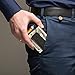Slim Carbon Fiber Wallet Money Clip, Magnetic Wallet RFID EDC Secure Card Holder