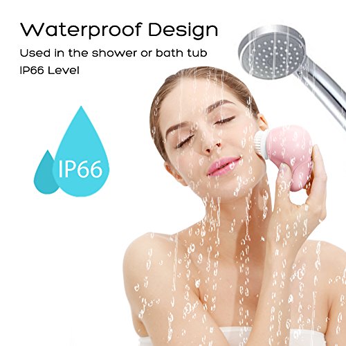 image for ZLiME Sonic Facial Cleansing Brush Waterproof Deep Cleaning Pore Spini