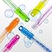 Prextex 12 Packs Big Bubble Wands for Kids - Bulk Summer Toys | Bulk Kids Bubbles Sticks, Birthday Bubbles Party Favors for Kids 4-8 8-12 | 1 Dozen Pack of Bubbles