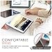 MoKo Case Fit iPad Air - Slim Lightweight Smart Shell Stand Cover with Translucent Frosted Back Protector Fit iPad Air 9.7