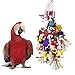 BWOGUE Large Parrot Chew Toy Bird Chewing Toy Multicolored Wooden Blocks Tearing Toys for African Grey Macaws Cockatoos Eclectus Amazon Parrot Birdsthumb 1