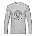 Versace Logo For Men's Printed Long Sleeve Cotton Tshirt