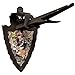 Herron Outdoors Skull Mount - Fully Adjustable Skull Wall Mount - Secure Removable Stinger - Skull Hanger Hook Mount for Displaying Taxidermy, Deer and Euro Skulls (Portrait)
