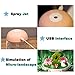 Micro Oil Diffuser Cool Mist Humidifier, House Room Mini Air Humidifiers for Baby Bedroom - Various Night Lights (Pink)