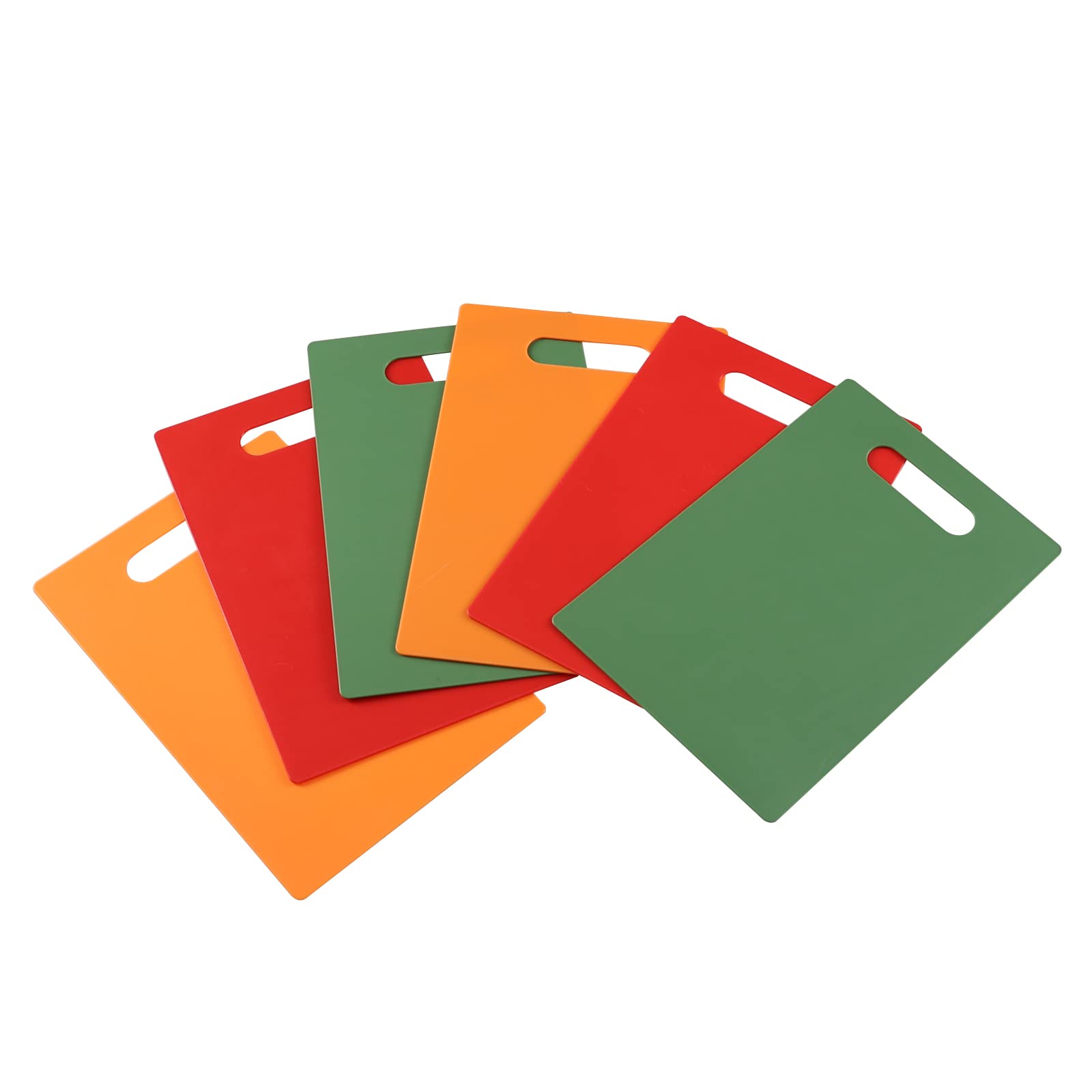 Gitany Plastic Small Chopping Board, Kitchen Cutting Board Set of 6