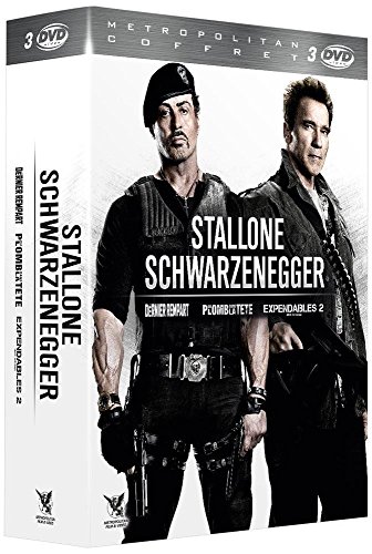 Stallone - Schwarzenegger : Du plomb dans la tête + Le Dernier rempart + Expendables 2 - Unité spéciale - Pack