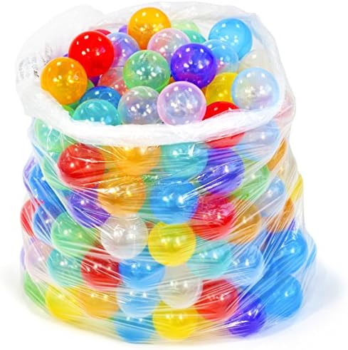 200 Non-Toxic Non-Recycled Quality Crush Proof Invisiball Play Pit Ball
