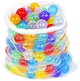 200 Non-Toxic Non-Recycled Quality Crush Proof Invisiball Play Pit Ball