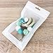 Mamimami Home Teether Mint Infant Teether Wooden Teether Silicone Teether Sensory Toy Baby Toy