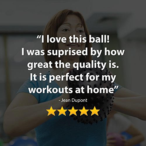 URBNFIT Pilates Ball 9 Inch Small Exercise Balls for Yoga, Barre