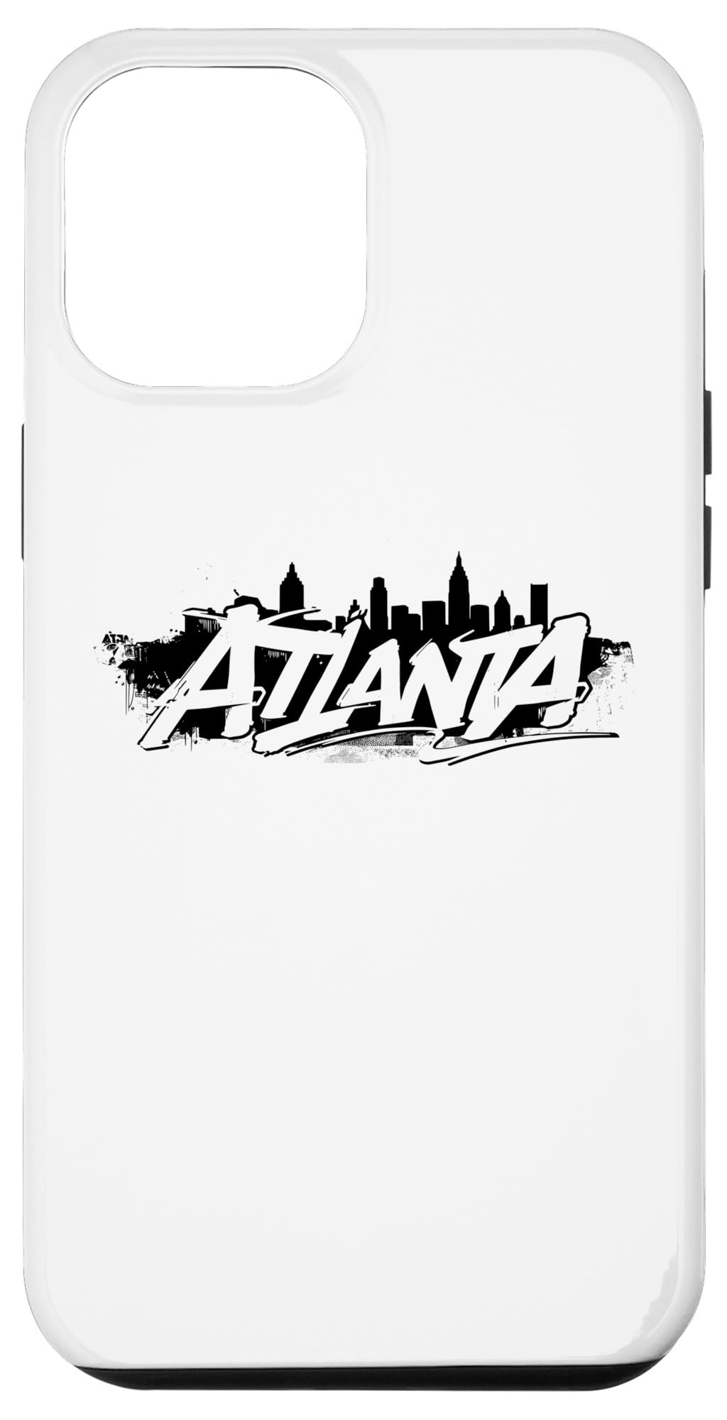 iPhone 14 Plus Atlanta City Skyline Graffiti Street Art Handstyle USA Case