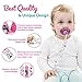 Liname Neutral Pacifier Clip - 3 Pack Pacifier Clips for Boys & Girls - Binky Holder Soothie Paci Clip Binkie Clip - Unisex Pacifer Clip - Baby Pacifier Clip and Pacifier Holder