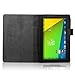 Infiland NeuTab N7 Pro 7'' / NeuTab N7S Pro 7'' case, Folio PU Leather Slim Stand Case Cover for NeuTab N7 Pro 7 / NeuTab N7S Pro 7 inch Quad Core Google Android Tablet, Black