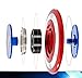 K.Shop Fidget Spinner Iron Man, Spider Man & Captain America, Smooth Custom Round Hand Spinners with Ceramic Bearing, Metal and Durable. Stress Reducer Toy & Perfect for ADHD, ADD, Anxiety (3 Pack)