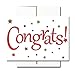Congratulations Cards: Starry Congrats - Boxed 30 Blank Note Cards Made in USA + 32 Env by CroninCards primary