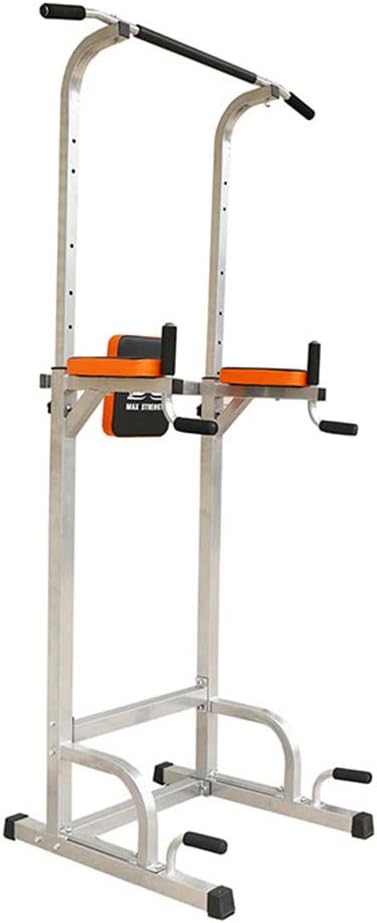Dip Stands Home Pull-up Indoor Horizontal Bar Home Fitness Equipment Multifunctional Parallel Bars Adult Sports (Color : White, Size : 9668230cm)