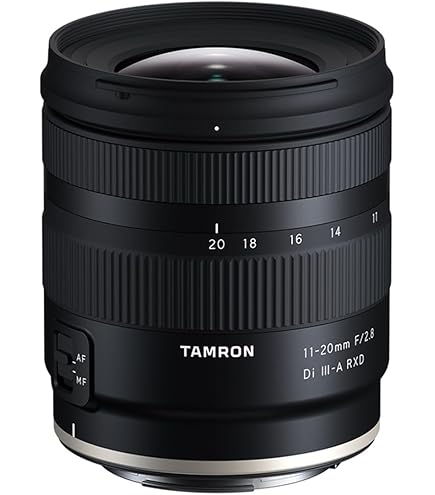 TAMRON レンズ 11-20mm F2.8  APS-C ソニーEマウント Amazon.com : Tamron 11-20mm F/2.8 Di III-A RXD, Lens for