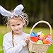 12 PCs Filled Easter Eggs with Wind Up Toys Chicks & Bunnies, 3.74