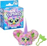 Furby Furblets Too-Koo Mini Electronic Plush Toy Brown Sounds Interactive view 3