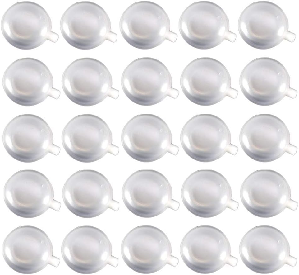 25PCS 35mm Clear Plastic Toy Squeakers Fit Repair Dog Pet