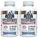 Angry Supplements Monster Test Testosterone Booster - 5452 mg Tribulus, Cranks T-Levels Naturally Formulated in the USA - Gain Muscle Mass, Boost Energy in the Gym, Last Longer in the Bedroom (2-Pack)