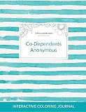 Image de Adult Coloring Journal: Co-Dependents Anonymous (Turtle Illustrations, Turquoise Stripes)
