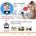LEFTEK IP Camera 720P Network IP Camera With Two Way Audio Remote Wireless Baby Monitor PnP Night Vision And More For Android/iOS/iPhone/iPad/Tablet F1-10I