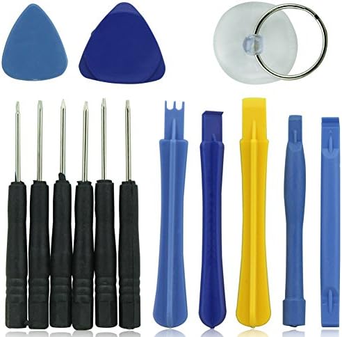 Diorama 14 in 1 Opening Repair Tools Kit All-purpose Disassemble Repair Screwdriver Tools Set Kit for Apple iPhone 6 6S 7 iPad 2 3 4 Mini &amp; Other Mobile Smart Phone