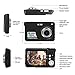HD Mini Digital Cameras,Point and Shoot Digital Cameras for Kids Teenagers Beginners-Travel,Camping,Outdoors,School (Black 2)