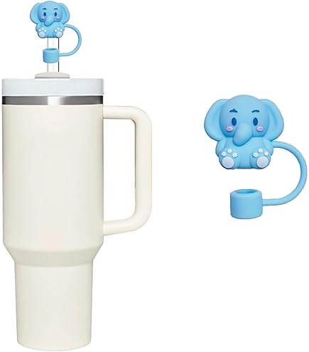 Stanley Cup Straw Toppers - Silicone Dust-Proof Covers For 30 & 40oz Tumblers