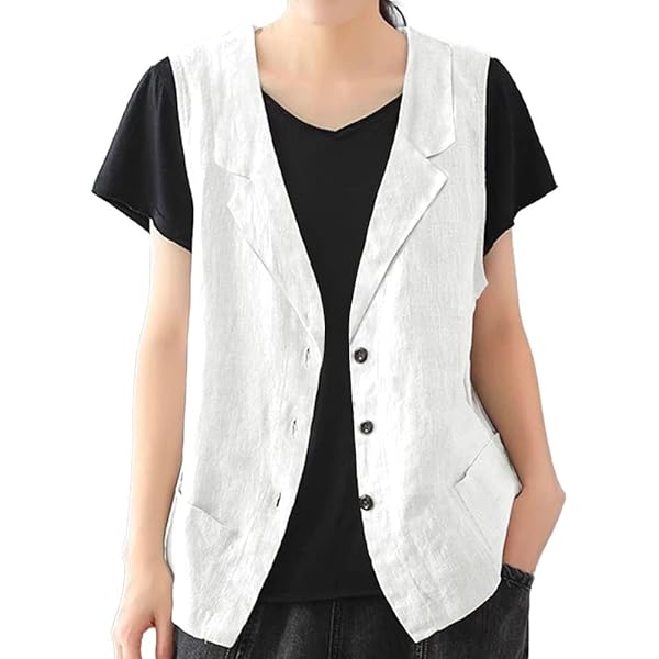 ジャケット・アウター Eaphi linen like belt vest Eaphi LINEN LIKE BELT BEST 新品未使用完売品24SS - メルカリ