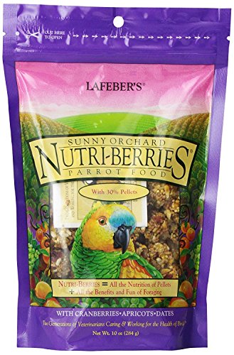 Lafeber s gourmet sunny orchard nutri-berries for parro…