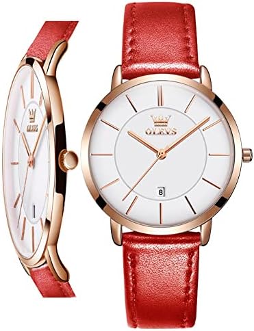 OLEVS Women Wrist Watches Ultra Thin Minimalist Dress