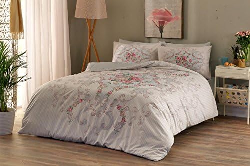 Tac Ranforce Cift Kisilik Nevresim Takimi Yasmin Amazon Com Tr