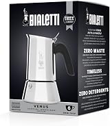 Bialetti Venus Induction Stainless Steel 6 Cup Moka Pot view 2