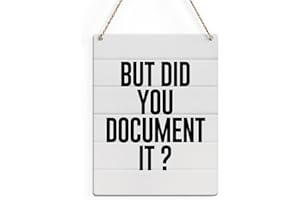 SENJIAN Funny Office Supplies Rustic Wall Art Office Accessories Office Cubicle Decor Farmhouse Wall Hanging Decor Novelty Office Organization Decorative Wood Plaque for Home Living Room Meeting Room