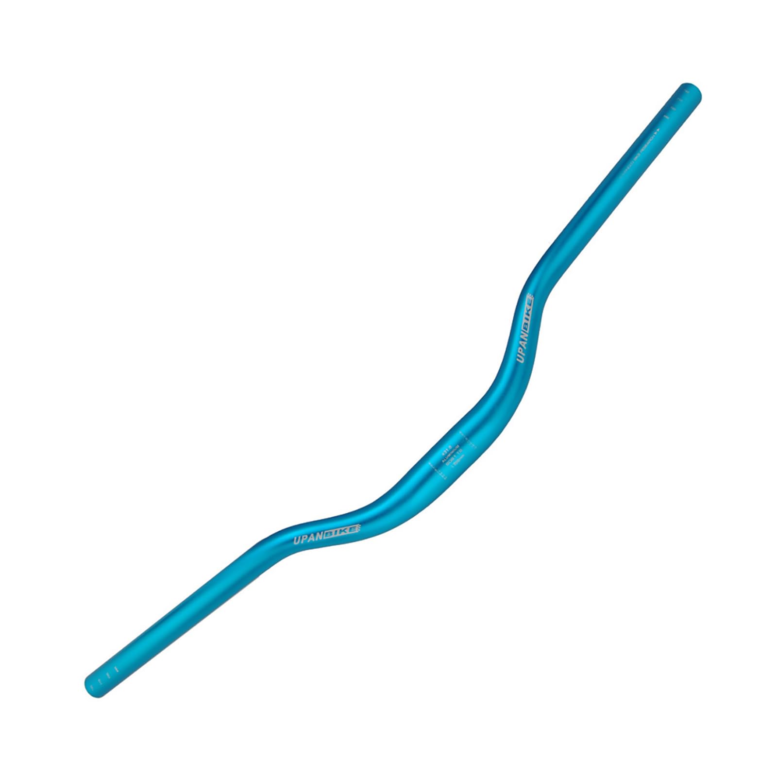 UPANBIKE Cycling MTB Mountain Bike Bicycle Extra Long Handlebar 31.8mm 700mm Riser Bar (Blue)