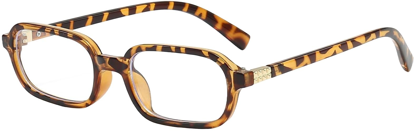 Bossace Small Rectangular Frame Eyeglasses