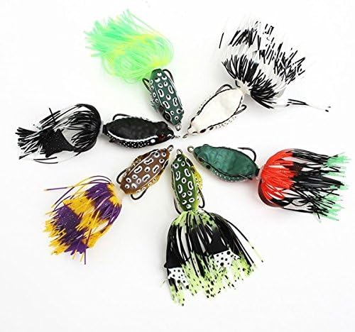 Sports Fishing Lure Ray Bait Top Water fishing Lures Frogs Lure Box Hunting (6pcs/Lot)