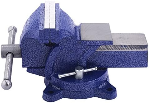 4" Mechanic Bench Vise Table Top Clamp Press Locking Swivel Base Heavy Duty New