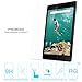 MoKo Premium HD Clear 9H Hardness Tempered Glass Film with Oleophobic Coating for Google Nexus 9 8.9 inch Volantis Flounder Android 5.0 Lollipop tablet by HTC