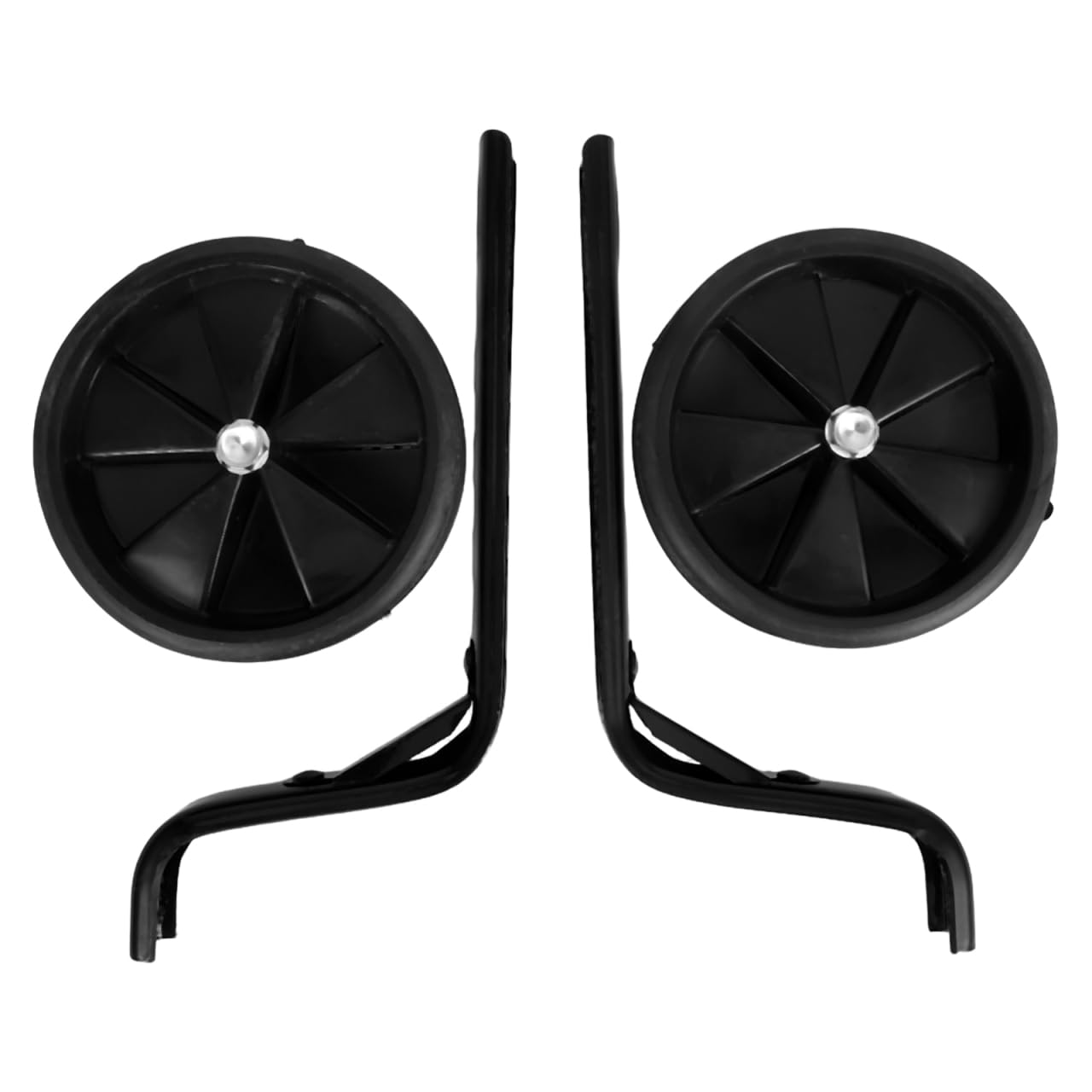 BIUDECO 1set Boy Girl Bike Stabiliser Kit Training Mute Wheels for Bikes Easy Install Auxiliary Wheel Cycling Accessories for Safe Riding for Boy Girl Bicycles and Scooters