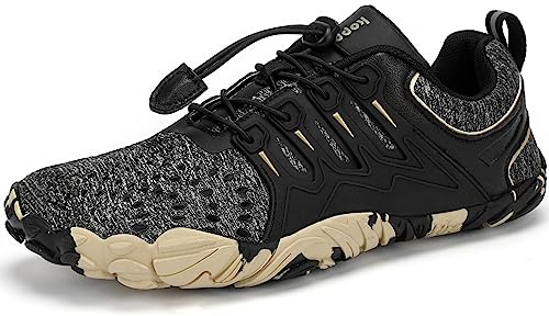 Kricely Men's Minimalist Barefoot Shoes Wide Toe