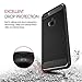 Leon 91 II125 IPhone 7 Case, Stylish Silicone Slim Fit Shock-Absorption TPU Bumper and Scratch Resistant Protective Cover for Apple IPhone 7 + 2 Tempered Glass Screen Protectors - Black
