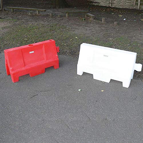 TTS TTPE00989 Playground Barriers and Divider, Red/White, Pack of 21