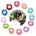 Elesa Miracle 120pcs Baby Elastic Hair Ties 1.8mm Mix Colors Kids Hair Bands Holders Headband