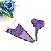 Invisible C-String Thongs Lingerie Seamless Underwear No Panty Line Strapless Thong Panties (L/XL, Purple)