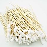 500 Pc Cotton Swab Applicator Q-tip Swabs 6" Extra Long Wood Handle Sturdy New !