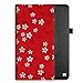 Fintie Rotating Case for iPad Mini 3/2 / 1-360 Degree Rotating Smart Stand Protective Cover with Auto Sleep/Wake for iPad Mini 1 / iPad Mini 2 / iPad Mini 3, Floral Red