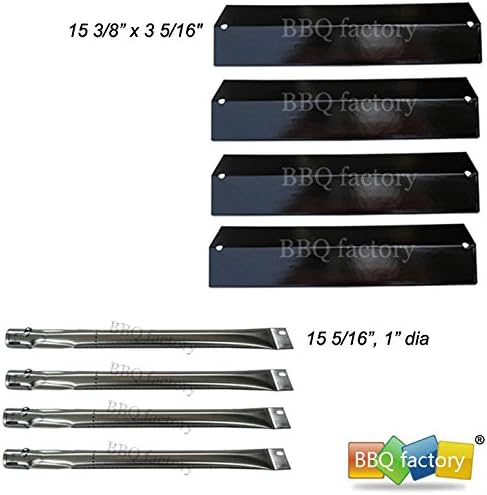 bbq factory® Replacement Brinkmann 810-1420-0 Gas Grill Burners,Heat Plate